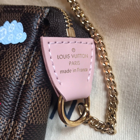 Louis Vuitton M69976 MINI POCHETTE ACCESSOIRES VIVIENNE Rose Ballerine BNIB - Picture 2 of 7